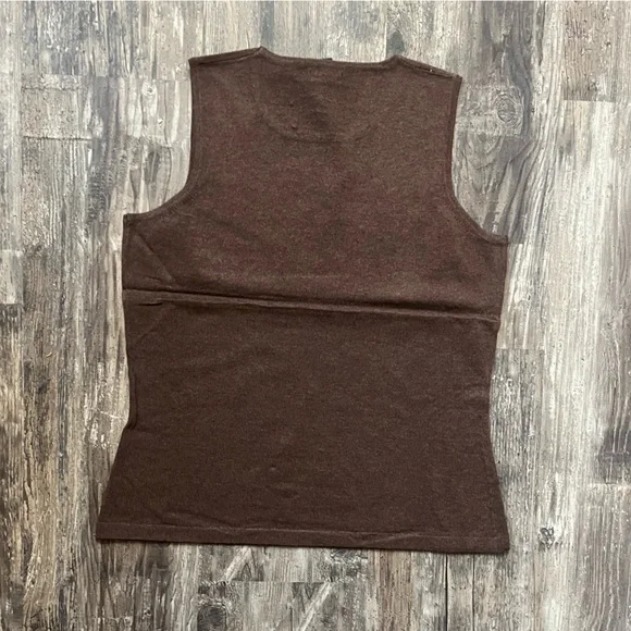 J’Envie Tank Top Brown Chestnut Blouse Women’s Size Small, Medium, Large NWT - Picture 9 of 9